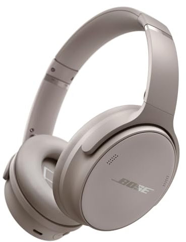 Bose QuietComfort Wireless Noise Cancelling Headphones, Bluetooth Over Ear Headphones with Up To 24 Hours of Battery Life, Sandstone - Limited Edition