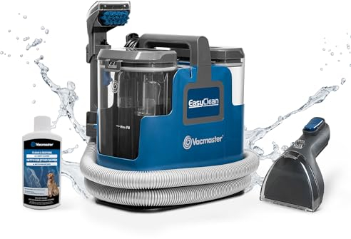 Vacmaster SCB0501 Waschsauger, Teppichreiniger, Polsterreiniger | für Sofa, Vorleger, Polster, Auto | Nass-Trocken-Sauger mit starker Saugkraft, Blau