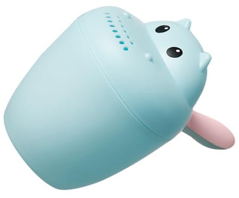 minkissy 2 Pz Tazza Di Shampoo Per Bambini Giocattoli Per Bambini Appena Nati Mestolo Per L'acqua Della Doccia Per Sciacquone Per Maschere Di Dinosauro Cartone Animato Blue