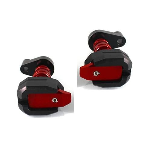 GuyAna Aufprallschutz Sturzpad-Schutz Für Yamaha YZFR6 YZF-R6 YZF R6 2003 2004 2005, Motorrad-Absturzschutz(Rosso)