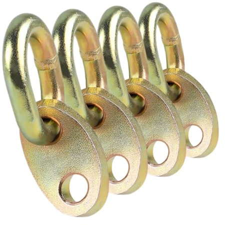 HOLIDYOYO 4pcs Engine Lifting Ring Set Bracket Kit Engine Leveler for Hoist and Chain Lift and Garage Workshop
