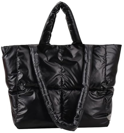 Sac à bandoulière Puffer - fourre-tout rembourrage matelassé doux, style shopping oreiller léger | Caractéristique, sac Hobo tendance pour femme, transport confortable un usage quotidien, voyage, shop