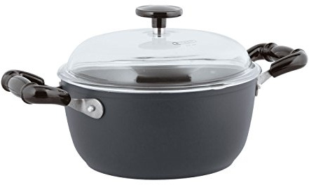 Sambonet 51007-70 1965 Vintage Quarzo Nero köttgryta (aluminium)