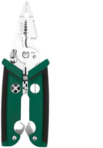 Pinza spelafili multifunzione 18 in 1, pinze per elettricisti, tagliacavi fai da te, versatile per lavori elettrici