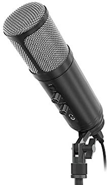NATEC Studio Mikrofon Radium 600, NGM-1241, One Size, Schwarz
