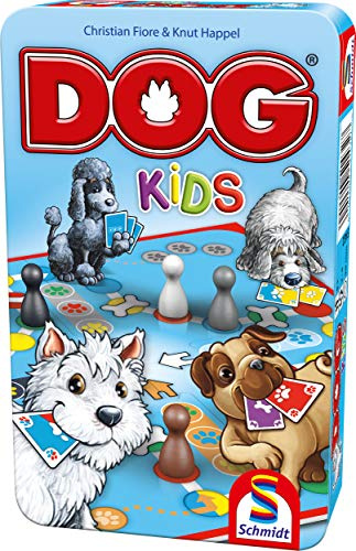 Dog Kids (Spiel), 18.4 cm x 11.4 cm x 3.9 cm | Bring mich mit Spiel in der Metalldose
