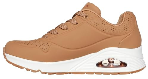 Skechers Damen UNO Stand ON AIR Sneakers, TAN, 39 EU