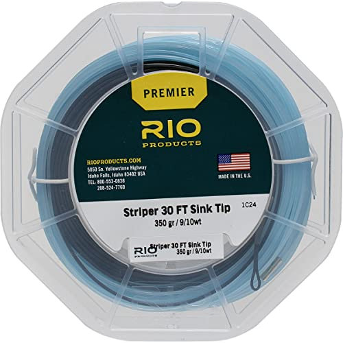 Rio Fly Line Premier Striper Salzwasser Fliegenschnur, Spülenspitze, Körnung 350