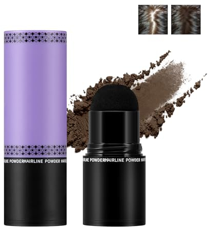 Boobeen Root Touch Up Hair Powder Stick, copertura delle radici per la copertura dei capelli grigi, polvere per l'ombra dell'attaccatura dei capelli per i capelli diradati per le donne