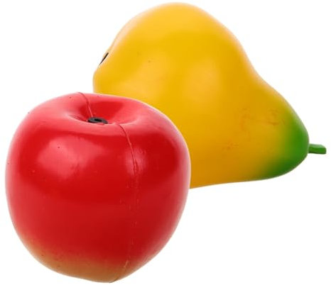 Abaodam 2stücke Obstform Musikalischer Shaker Perkussionsspielzeug Obstmodell Lustiges Spielzeug Für Junge Mädchen