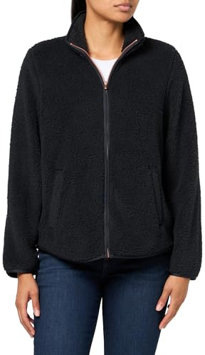 Skechers Go Walk Sherpa Full Zip Jacket, Bold Black, Large