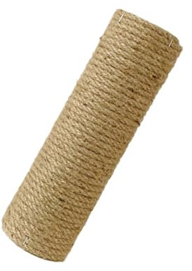 Happyyami Cat Scratching Post Replacement Pole 6cm Diameter x 40cm Length Solid Wood Cat Climbing Frame Column Diy Parts