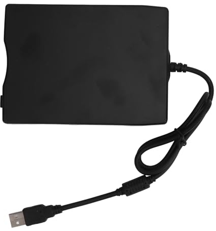 HUSHUI USB Floppy Disk Reader, Bärbar Extern Floppy Disk Drive för 3,5 Tums Floppy för PC Laptop