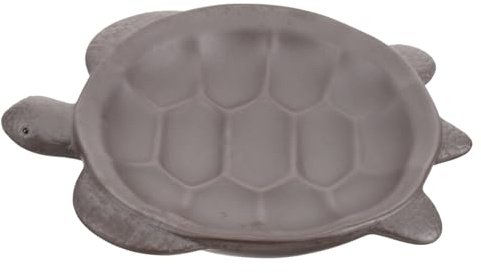 Abaodam Sottovaso per Piante Ceramica Vassoio per Piante Riutilizzabile Sottovaso per Vasi da Fiori Forma di Tartaruga Impediscl Acqua Terriccio di Scorrere Mantenendo Pulita Area Intorno