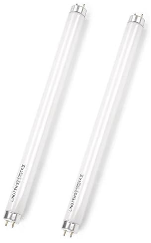 T8 Fluorescent Tube 2/4/6 Pack, 18w Tube Light Size 600mm, Cool White 6500k, G13 Base Low Energy Consumption Tube Light, Emergency Energy Saving Light, For Kitchen,Garage,600mm 18w,2PCS