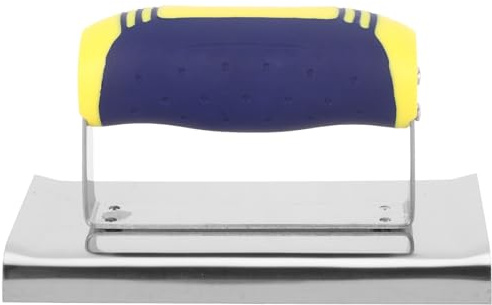 Yardenfun Cazzuola per Angoli in Acciaio Inossidabile per Intonacatura e Rifinitura, Utensile Manuale Portatile per Bordi e Angoli Esterni in Cartongesso, Strumento di Montaggio per Muratura