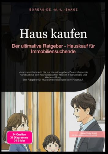 Haus kaufen: Der ultimative Ratgeber - Hauskauf für Immobiliensuchende: Vom Immobilienmarkt bis zur Hausübergabe – Das umfassende Handbuch für den ... beim Hauskauf. (Immobilien (DE))