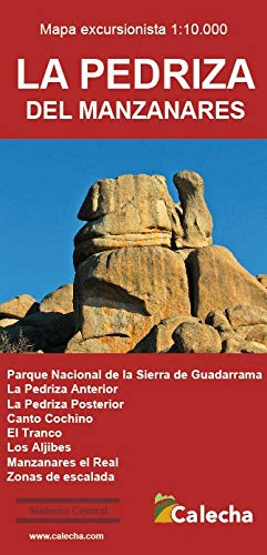 LA PEDRIZA DEL MANZANARES. MAPA EXCURSIONISTA (GUIAS VIAJE)