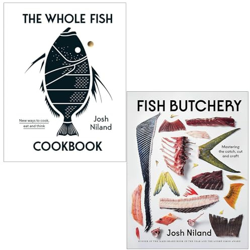 Josh Niland Collection 2 Books Set (The Whole Fish Cookbook & Fish Butchery Mastering The Catch, Cut And Craft)