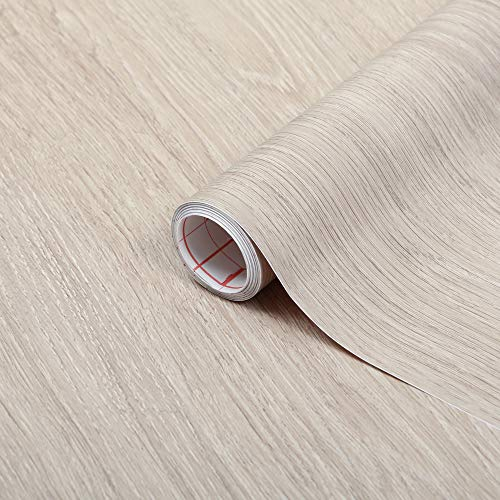 d-c-fix Pellicola Adesiva per mobili legno quercia rovere Santana calce marrone PVC plastica vinile impermeabile decorativa per cucina, armadio, porta carta rivestimento 90 x 210 cm