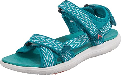 Mc Kinley Sportovado Femme Sandales de randonnée, Blue Aqua White, 42 EU