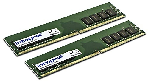 Integral 16GB (2x 8GB) DDR4 RAM 2666MHz PC4-21333 DIMM Desktop/Computer Memory Module Kit