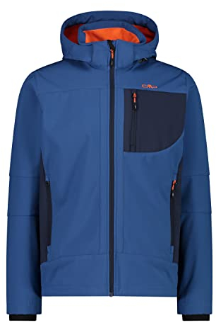 CMP Herren Zip Kapuzenjacke,Blauer Stein,50