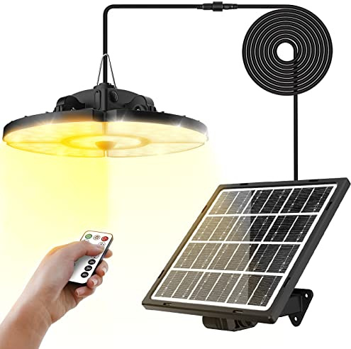 MEIKEE solcellslampor för utomhusbruk 76 LED superljus 4 lägen 2500-6500K 270° strålvinkel sol- eller USB-laddningssolstrålkastare med rörelsedetektor för paviljonger, gångar, garage, förråd