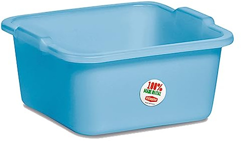 1PEZZO BACINELLA QUADRA 34 x 34 cm - 11 lt neutro