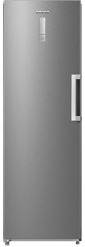 EDESA EFS-1823 NF EX Frigorífico de 1 Puerta No Frost de 185 cm, 362 L, Control Electrónico, Display LED, Botellero, Cajones Fresh, Clase E, Acero Inoxidable