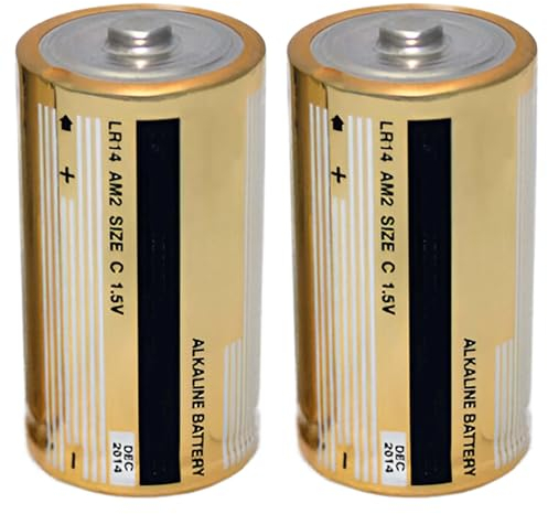 Simpletek - 2x Batteria LR20 Tipo D MN1300 1.5V | Pila a Lunga Durata | Adatta Per Torcia Telecomando Radio Sveglia apparecchi elettronici (Confezione da 2 Batterie)