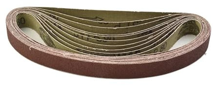 MJINA Grit Sanding Belts Change Components Gadget Useful 13x457mm 40/60/80/120/180/240Grit 60pcs Set For Black&Decker