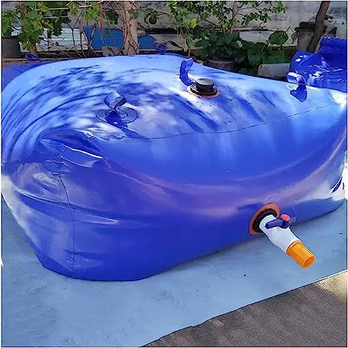 Langlebiger, faltbarer Wassersack-Tank für Notfälle, Trockenheit, Landwirtschaft, Bewässerung, 5000 l, 3 x 2 x 0,85 m