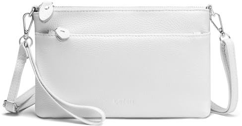 befen Echtleder Handtasche Klein Damen Clutch RFID-Blockierung Klein Tasche