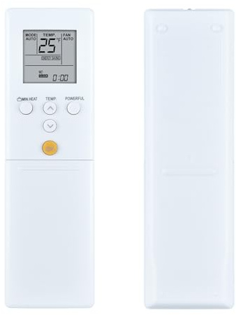 GOUYESHO Telecomando universale di ricambio per condizionatore d'aria Fujitsu AR AR-REM1U FUJITSU AR-REY1U AR-REA2E AR-REF3E AR-REG1U AR-RED1U AR-REF1U AR-REA1E