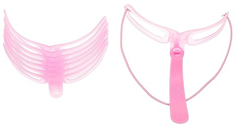 PACKOVE 3ensembles Pochoirs à Sourcils pour Usage Domestique Outils Portables pour Sourcils Pochoirs Résistants à Usure