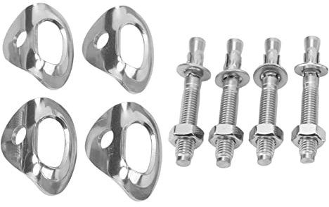 QANYEGN Pernos de escalada, pernos de anclaje de escalada de acero inoxidable, gran capacidad de rodamiento de escalada de escalada de escalada para rappando trabajo aéreo