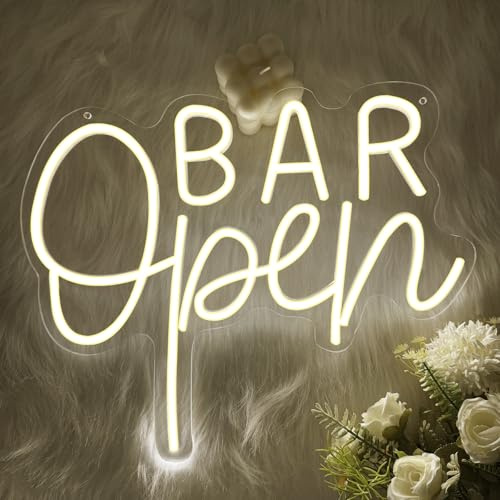 BAR Open Neon Schild Geöffnet Led Schild für Wanddekoration Leuchtreklame USB Öffnen Bier Neonlicht für Cafe Bar Nachtclub Home Decor Mann Höhle Party Business Deko