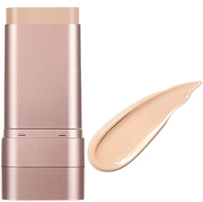 VYIBPDY Corrector en barra 2 en 1, Corrector de Crema Mate, Impermeable y a largo Plazo, Cubre Marcas de Acné, Manchas, Círculos Oscuros, Poros Gruesos（Color Natural）