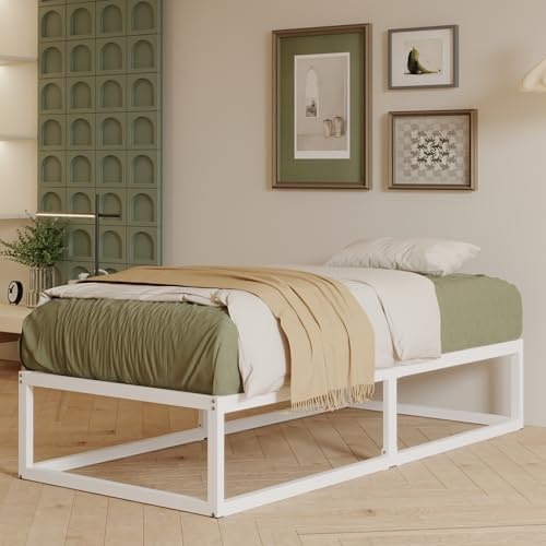 EMODA Bettgestell 90 x 200 cm mit lattenroste, 36cm hoch viel Stauraum