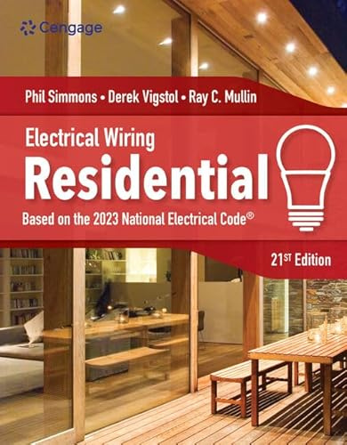 Electrical Wiring Residential (MindTap Course List)