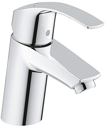 Grohe Eurosmart Waschtischarmatur, Niederdruck-Variante für Großbritannien, 3246720L Silber S
