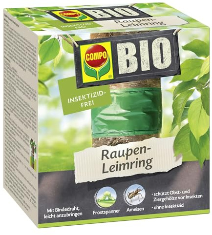 Compo Bio Raupen-Leimring Plus, Piège à Colle Contre à Stamm Empor Rampants Insectes - Vert, 5 m