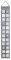 Heitmann Deco Calendario de Adviento de Fieltro para Rellenar, Color Gris, Tela, 39 x 23 x 3.5 cm