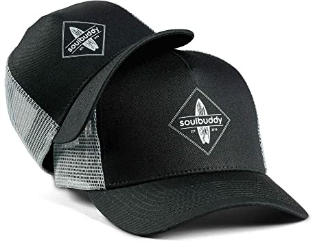 Soulbuddy Trucker Cap 2er-Set Vater & Sohn – Partnerlook - Mini-Me Baseball Cap Herren & Kinder – Bequem & atmungsaktiv – Geschenk zum Vatertag Cap Bundle – One Size + 1 Kinder Cap Größe S, M oder L