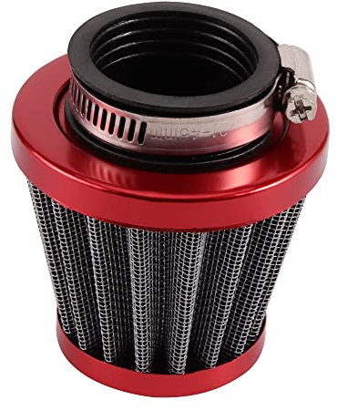 GOOFIT 38mm Filtro De Aire Reemplazo para CB CG 150cc 200cc PZ26 PZ27 Carburador Scooter ATV Dirtbike Rojo