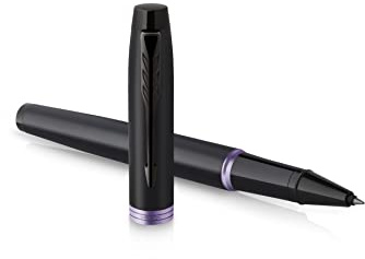 Parker IM Vibrant Rings Amethyst Tintenroller, Lila F