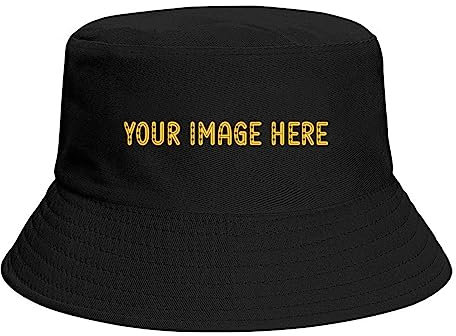personalisierter Fischerhut Your Image Here Fischermütze für Männer Frauen Geburtstagsgeschenke