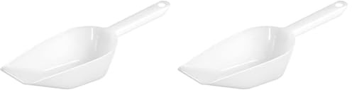 Westmark Pelle à Pâtisserie/à Mesurer/à Remplir, Capacité : 250 ml, plastique, Halvar, Blanc, 90932251 (Lot de 2)