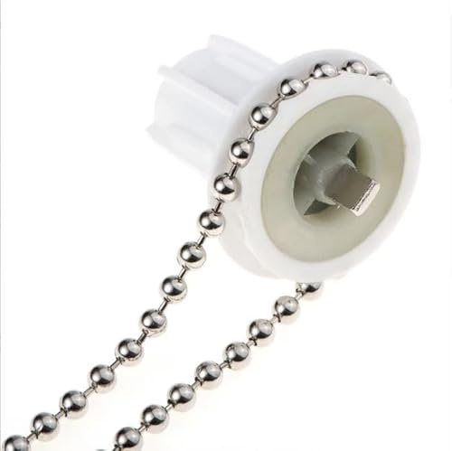 Luanxu Endloskette Rollo aus Edelstahl 304 - Länge 3 Meter - 4,5 x 6 mm - für Rollos, Jalousien, Lamellenvorhänge - Robust und Rostfrei